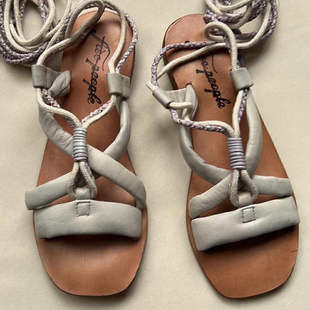 Free People Linden Wrap Sandal size 7 - Picture 3 of 5